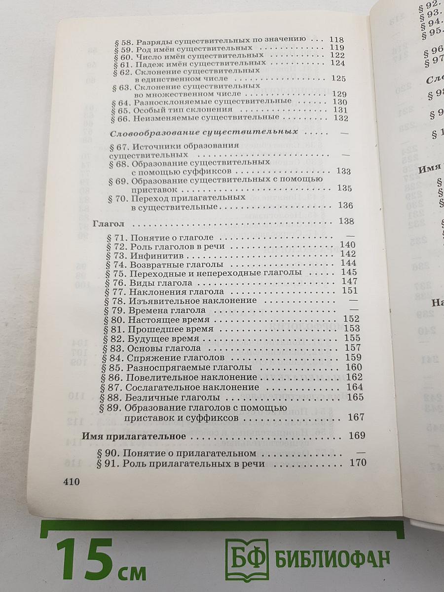 Русский язык. Теория. Углублённое изучение