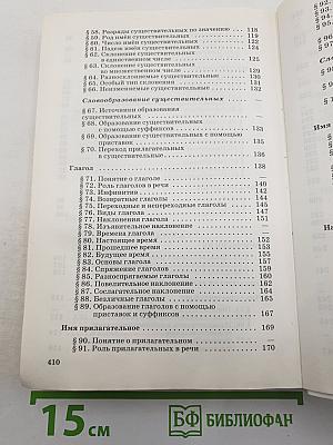 Русский язык. Теория. Углублённое изучение