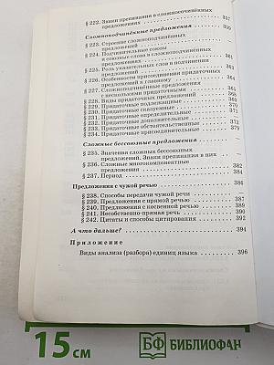 Русский язык. Теория. Углублённое изучение