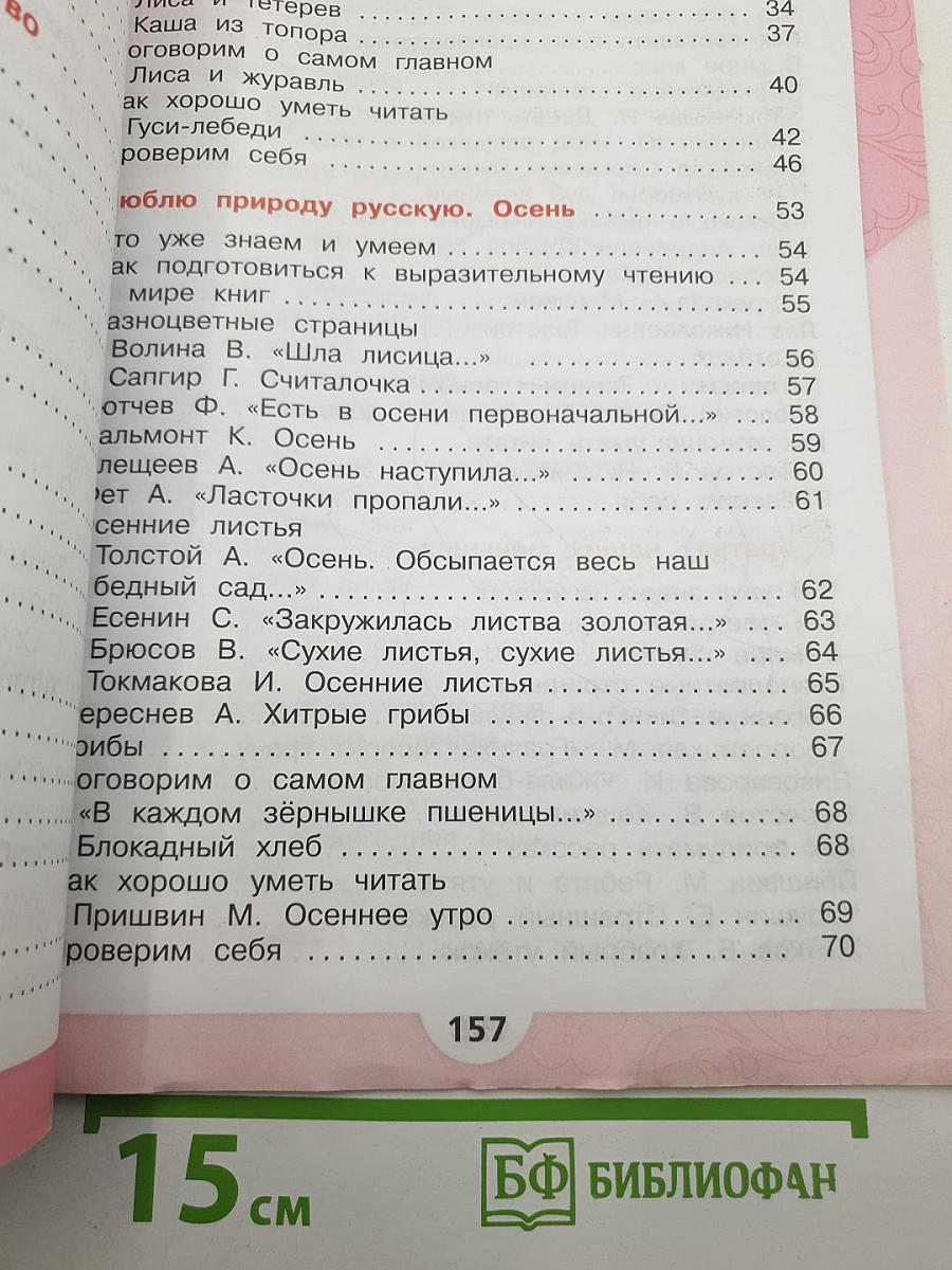 Литературное чтение. 2 класс. Часть 1