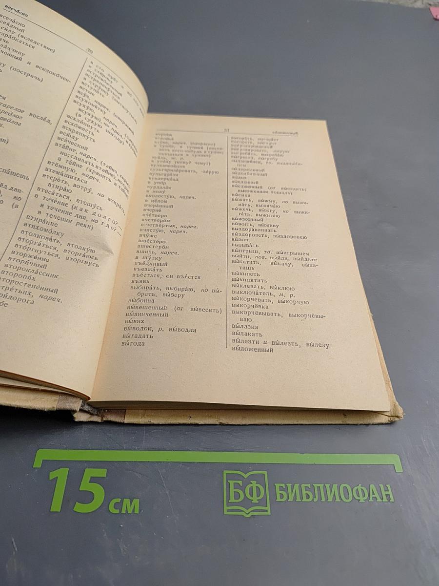 Орфографический словарь для учащихся средней школы