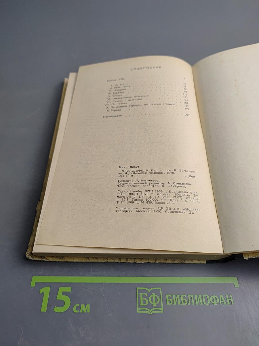 Мефистофель. История одной карьеры