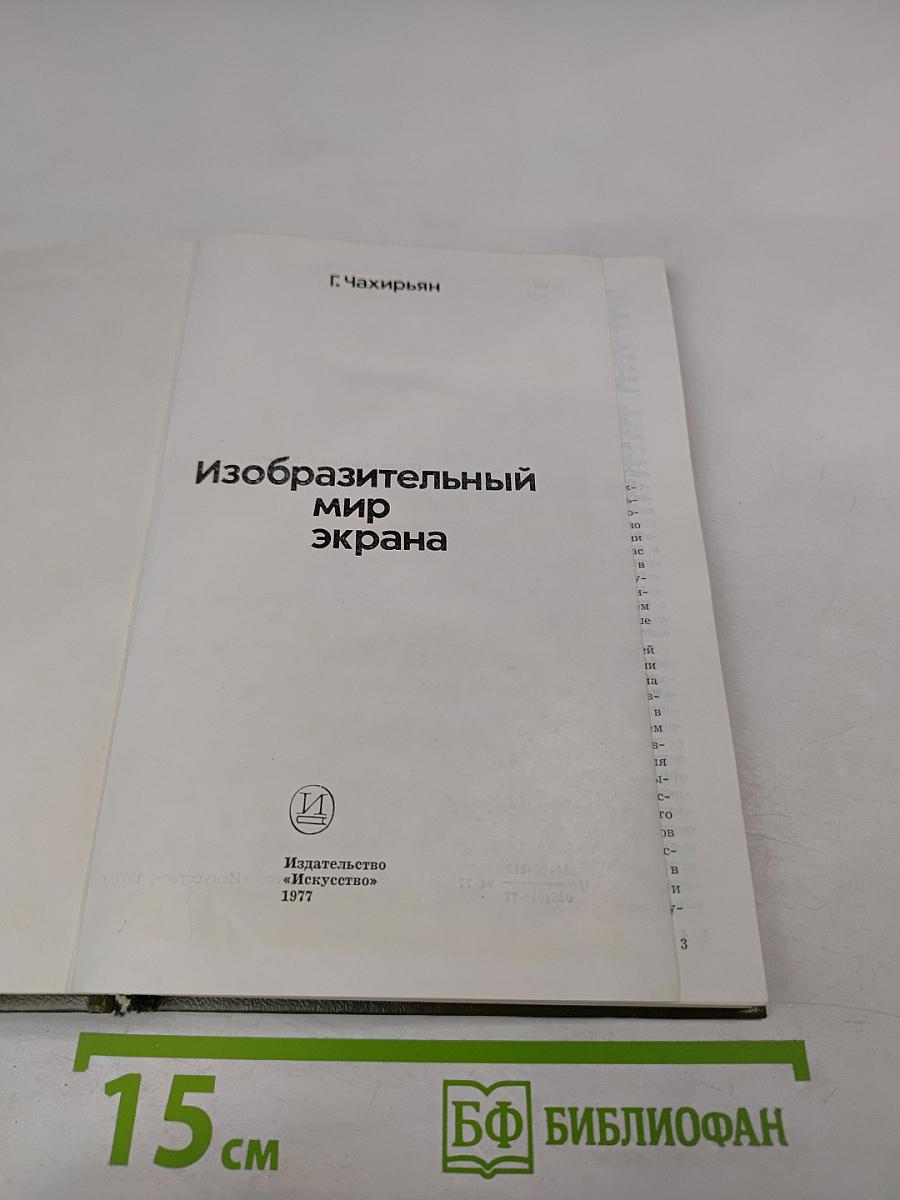 Изобразительный мир экрана