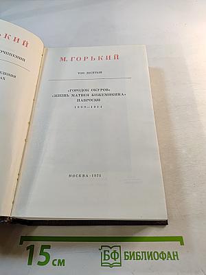 Собрание сочинений. Том десятый. Городок Окуров. Жизнь Матвея Кожемякина. Наброски