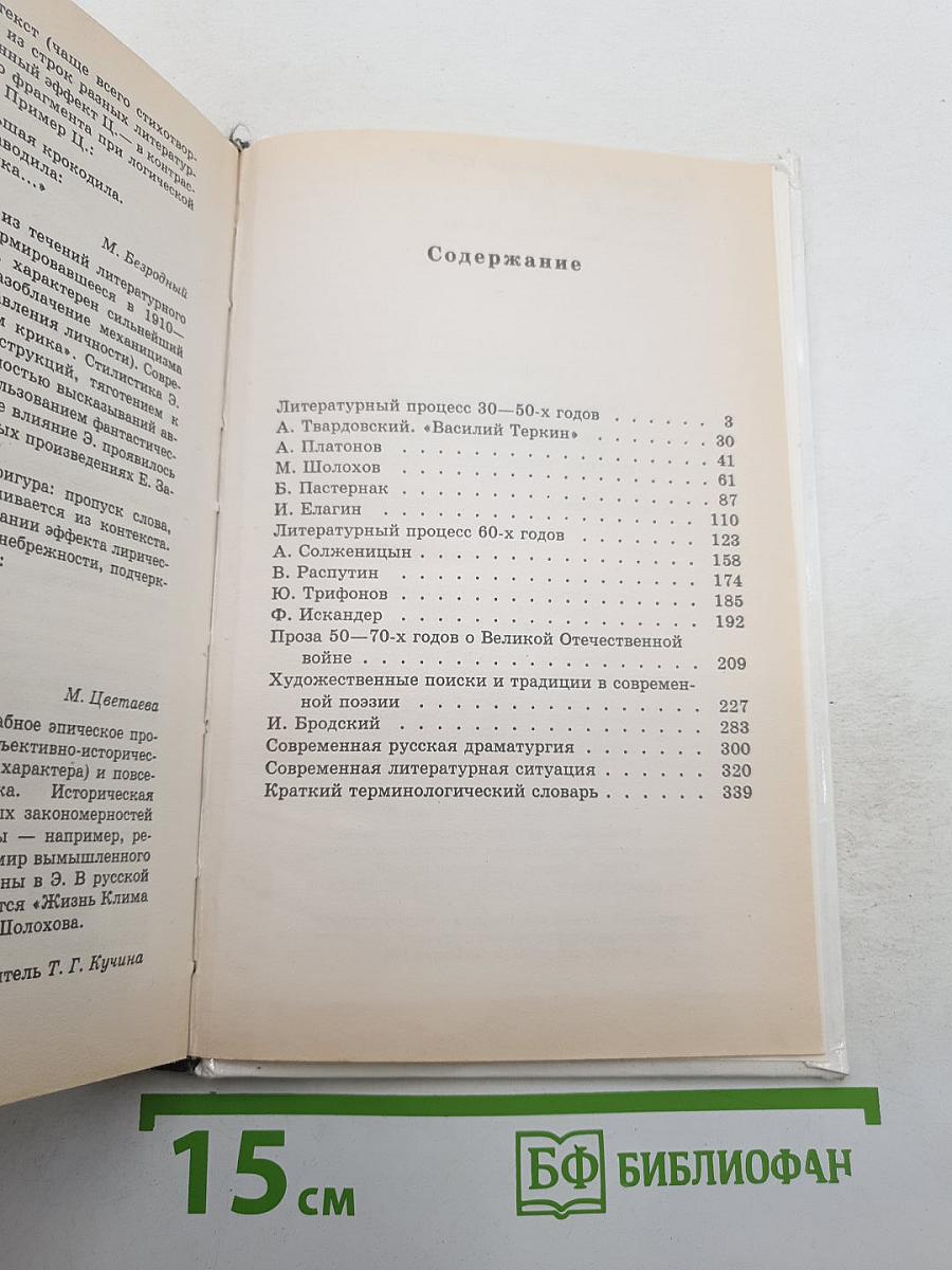 Русская литература XX века. 11 класс. Часть 2