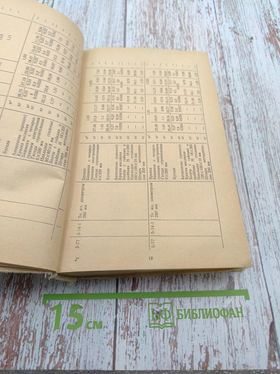 Расход материалов на специальные строительные работы. Справочник