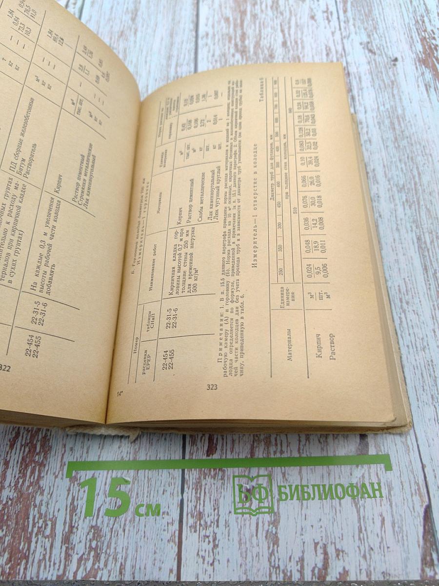 Расход материалов на специальные строительные работы. Справочник