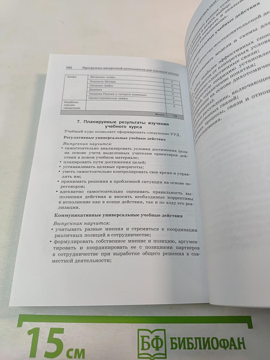 Информатика Математика. Программы внеурочной деятельности для основной школы 7–9 классы