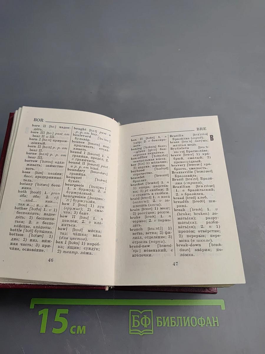 Англо-русский и русско-английский словарь для школьника А-Я