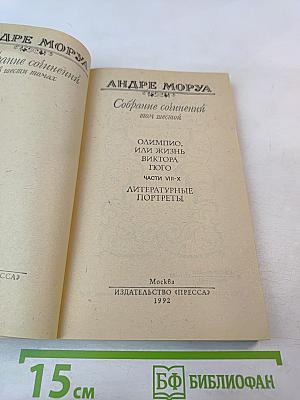 Собрание сочинений в шести томах. Том 6. Олимпио, или Жизнь Виктора Гюго. Части VIII-X. Литературные портреты