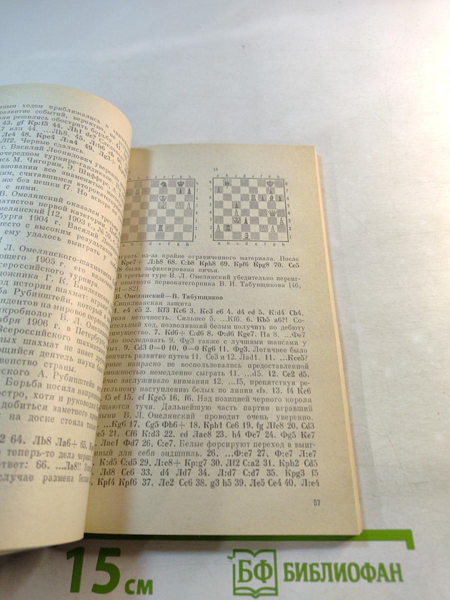 Шахматы в жизни ученых