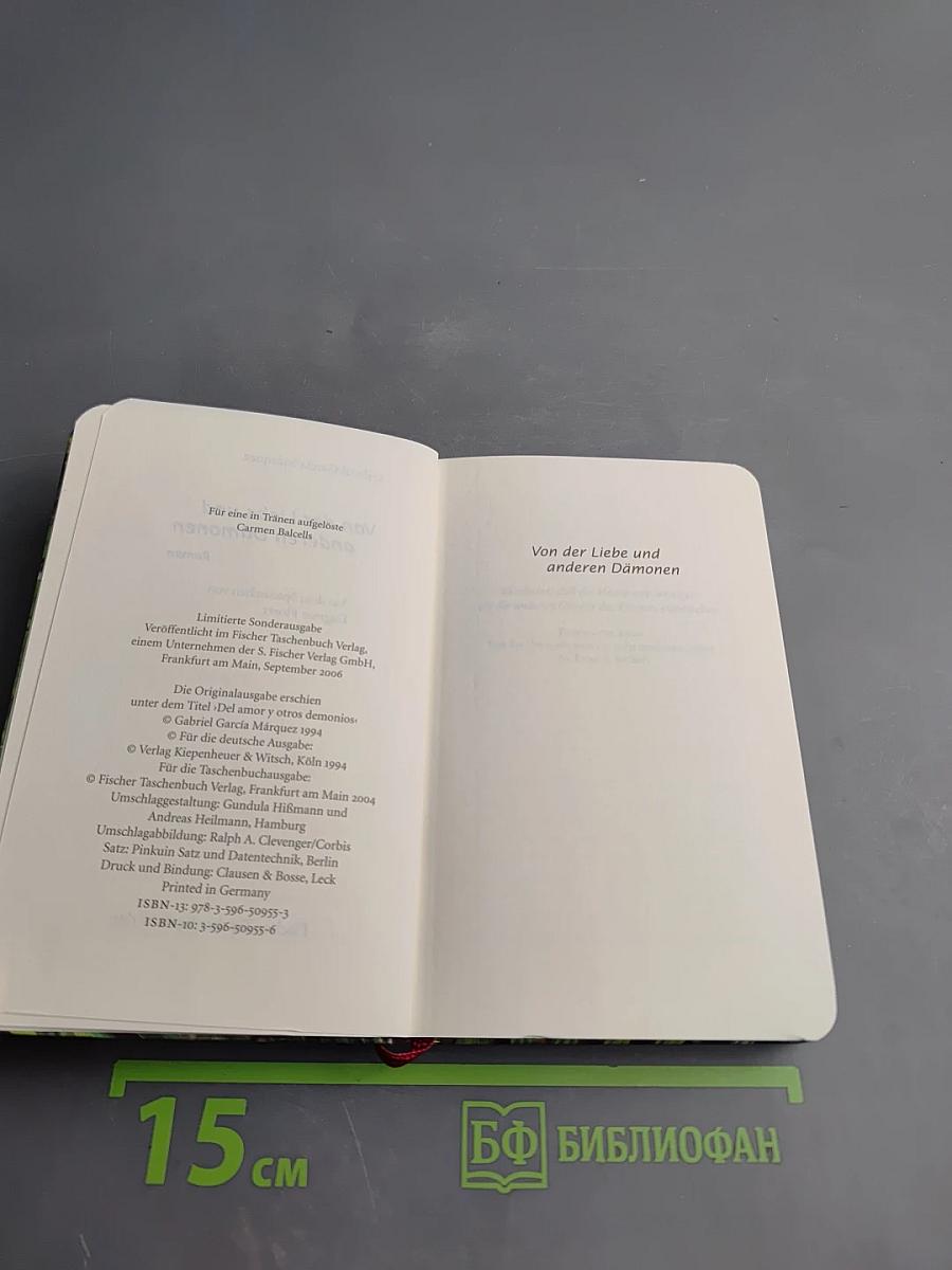 Von der Liebe und anderen Dämonen