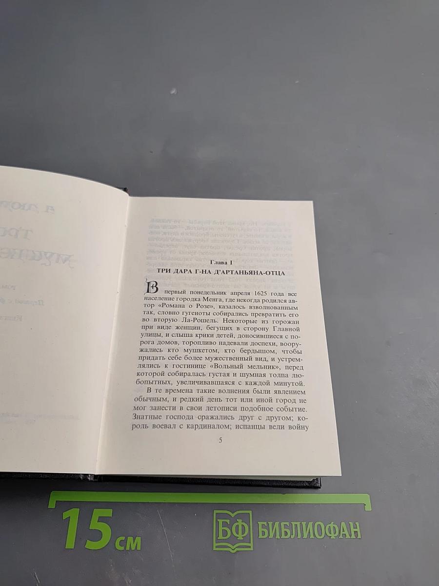 Три мушкетёра. Книга первая