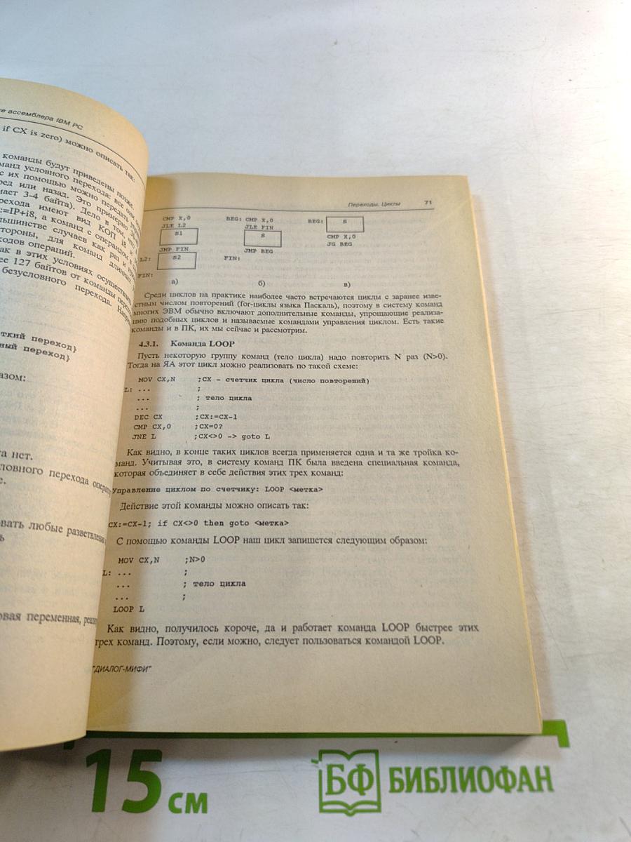 Программирование на языке ассемблера IBM PC