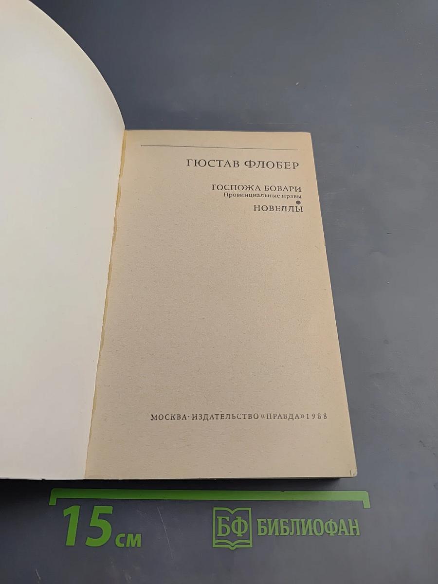 Госпожа Бовари. Новеллы