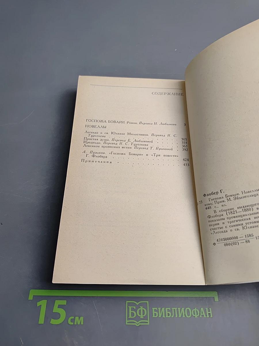 Госпожа Бовари. Новеллы