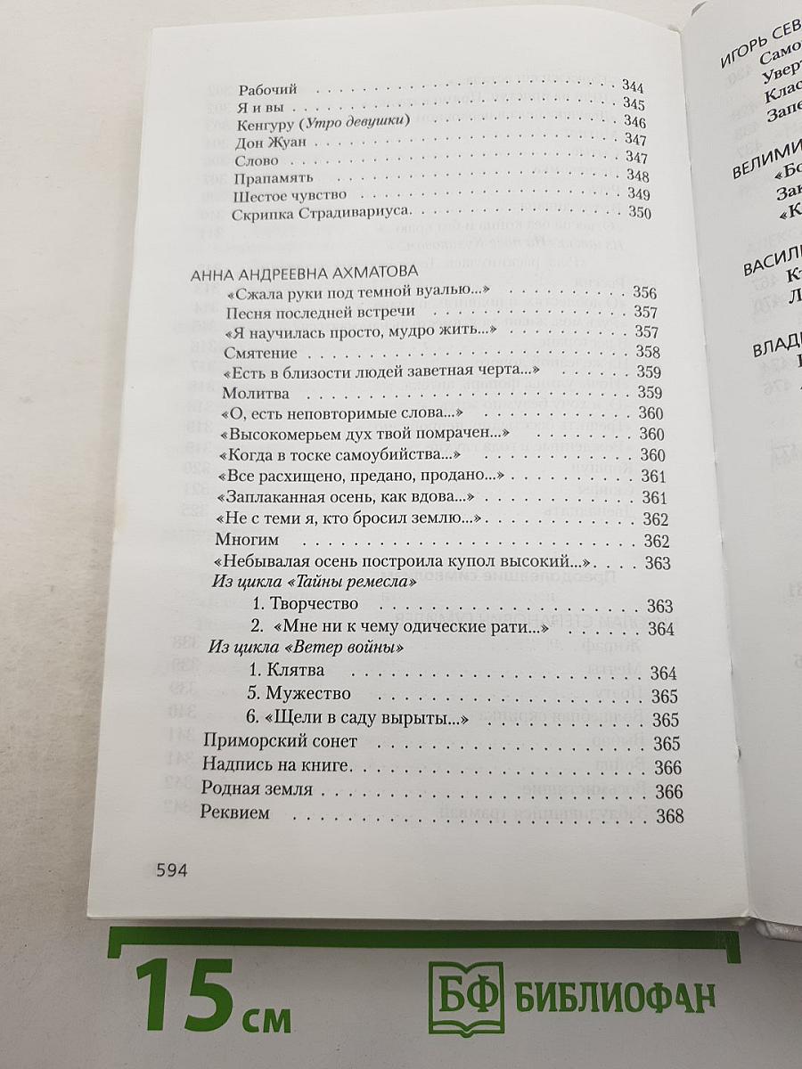 Литература ХХ века. Хрестоматия. 11 класс. Часть I
