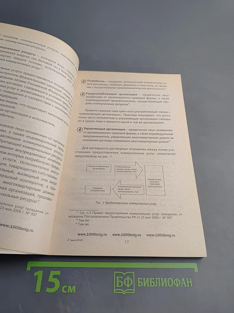 Жилищно-коммунальное хозяйство. Права и обязанности потребителей