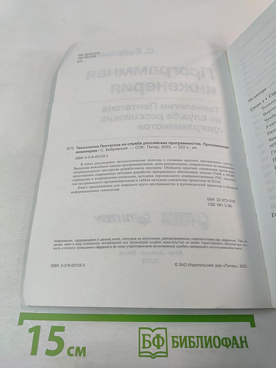 Программная инженерия. Технологии Пентагона на службе российских программистов