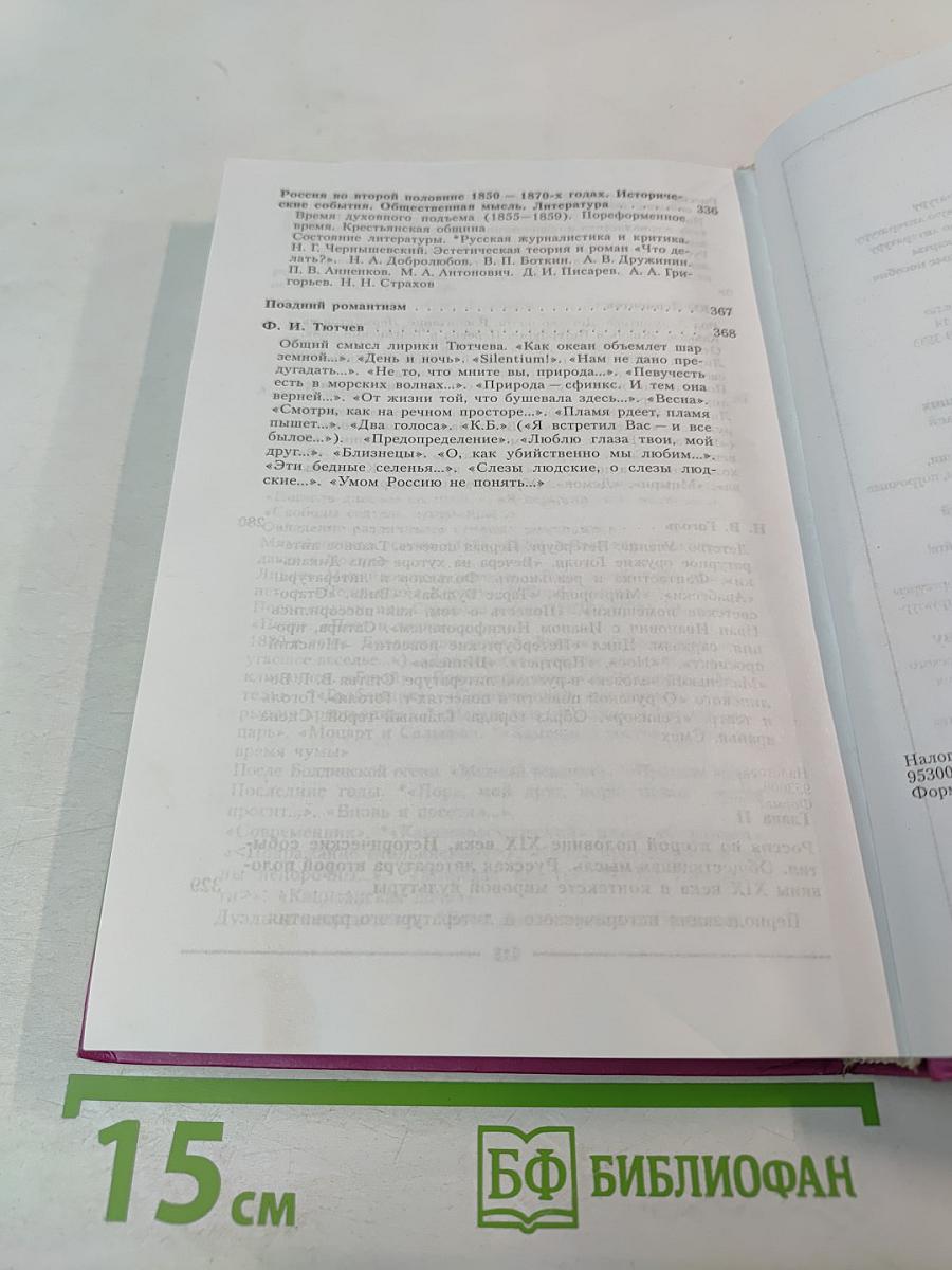 Литература. 10 класс. Часть 1