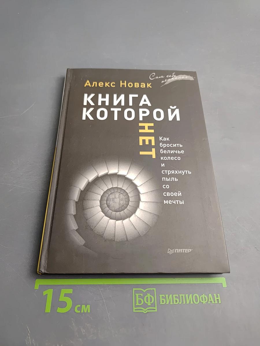 Книга, которой нет. Как бросить беличье колесо и стряхнуть пыль со своей мечты