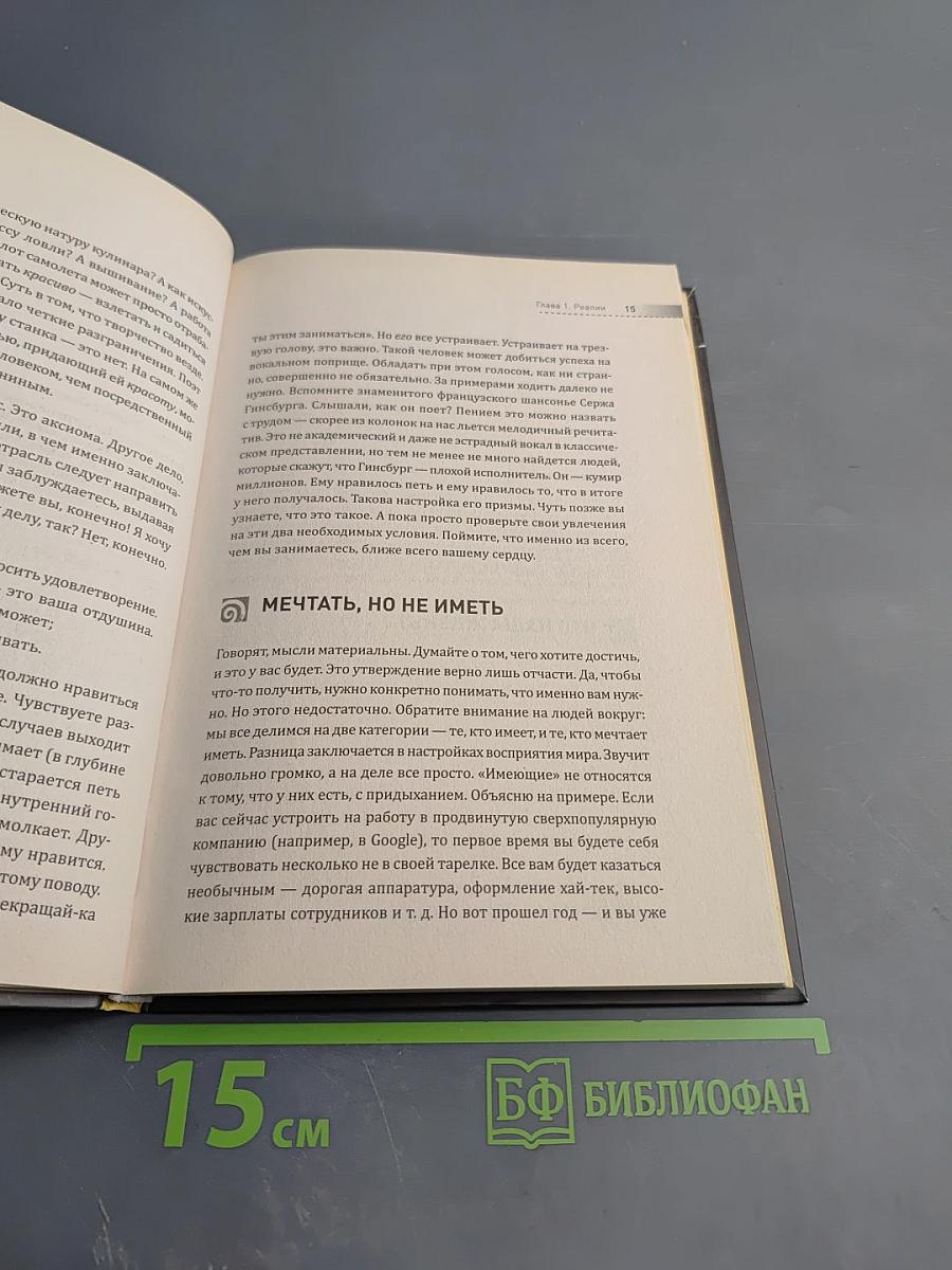 Книга, которой нет. Как бросить беличье колесо и стряхнуть пыль со своей мечты
