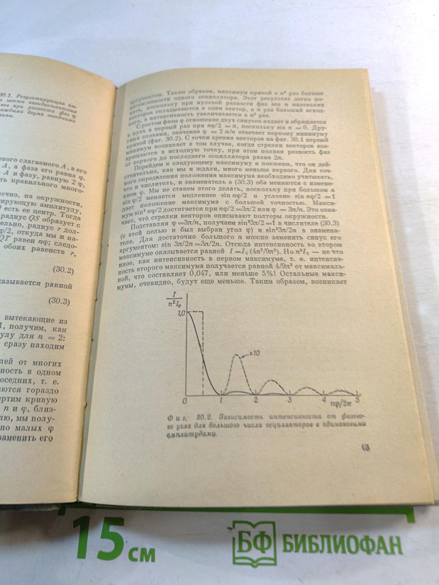 Фейнмановские лекции по физике. Том 3. Излучение. Волны. Кванты