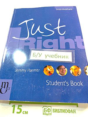 Just Right Student's Book Intermediate
