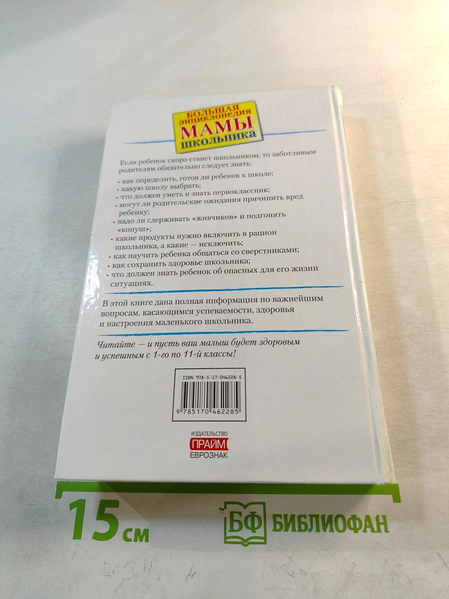 Большая энциклопедия МАМЫ школьника