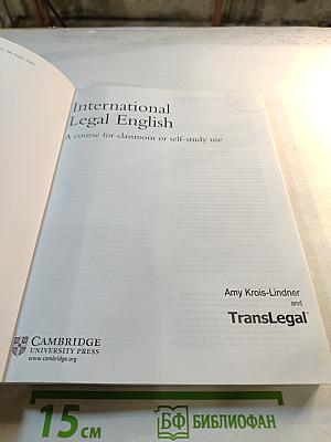 International Legal English