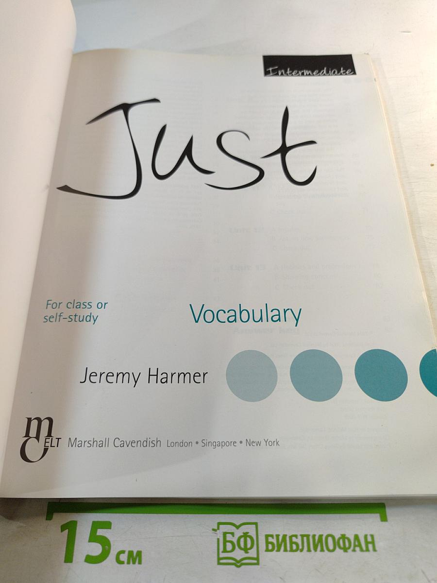 Just Vocabulary Intermediate