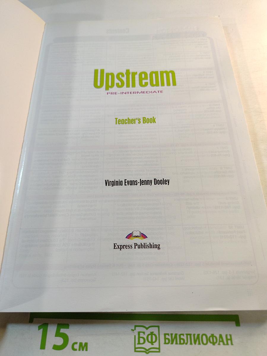Upstream pre-intermediate teacher's book