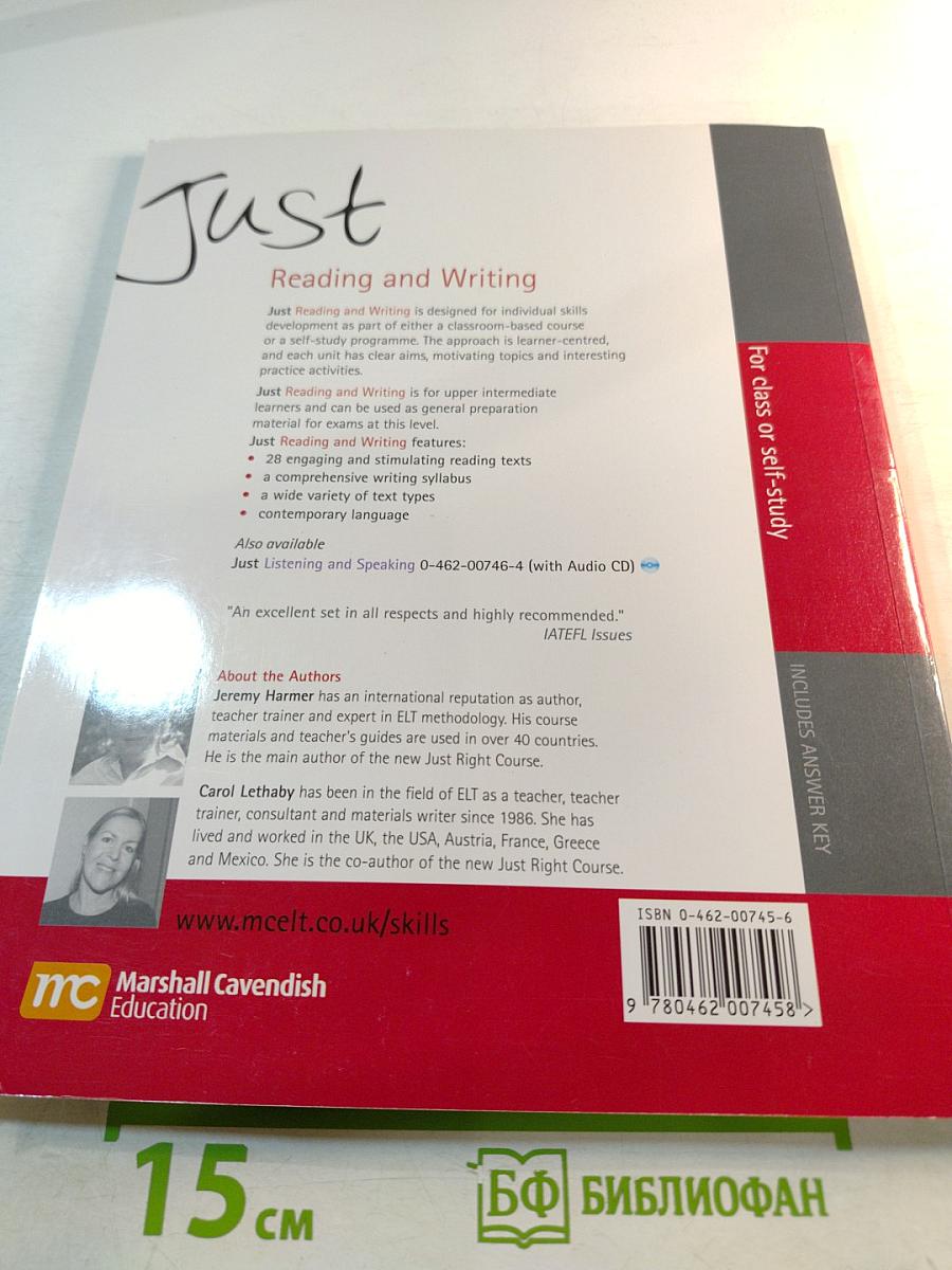 Just Reading and Writing Upper Intermediate