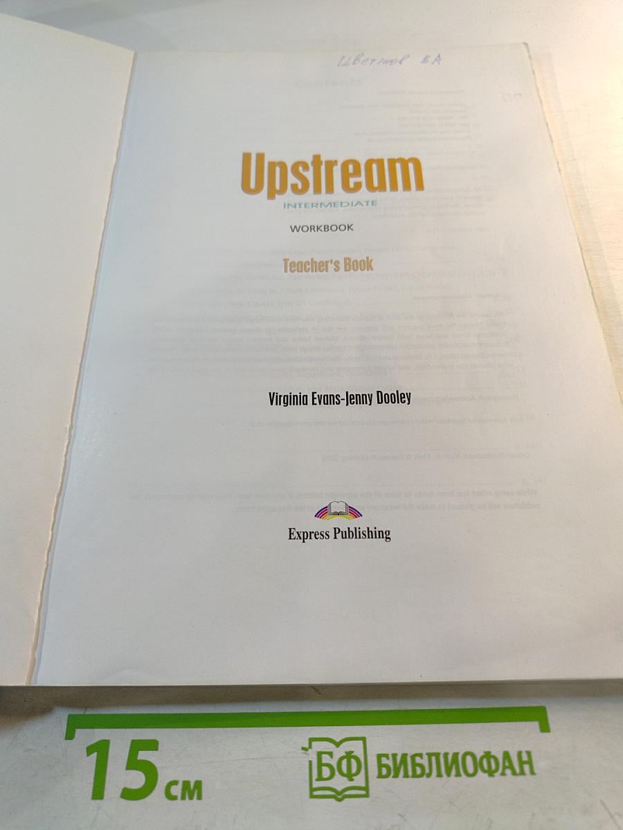 Upstream Intermediate Workbook Teacher's Book