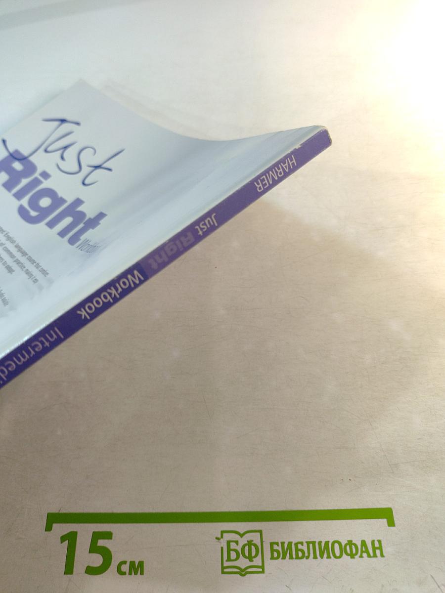 Just Right Intermediate Workbook with answer key