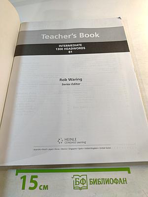 Teacher's Book: Intermediate 1300 Headwords B1
