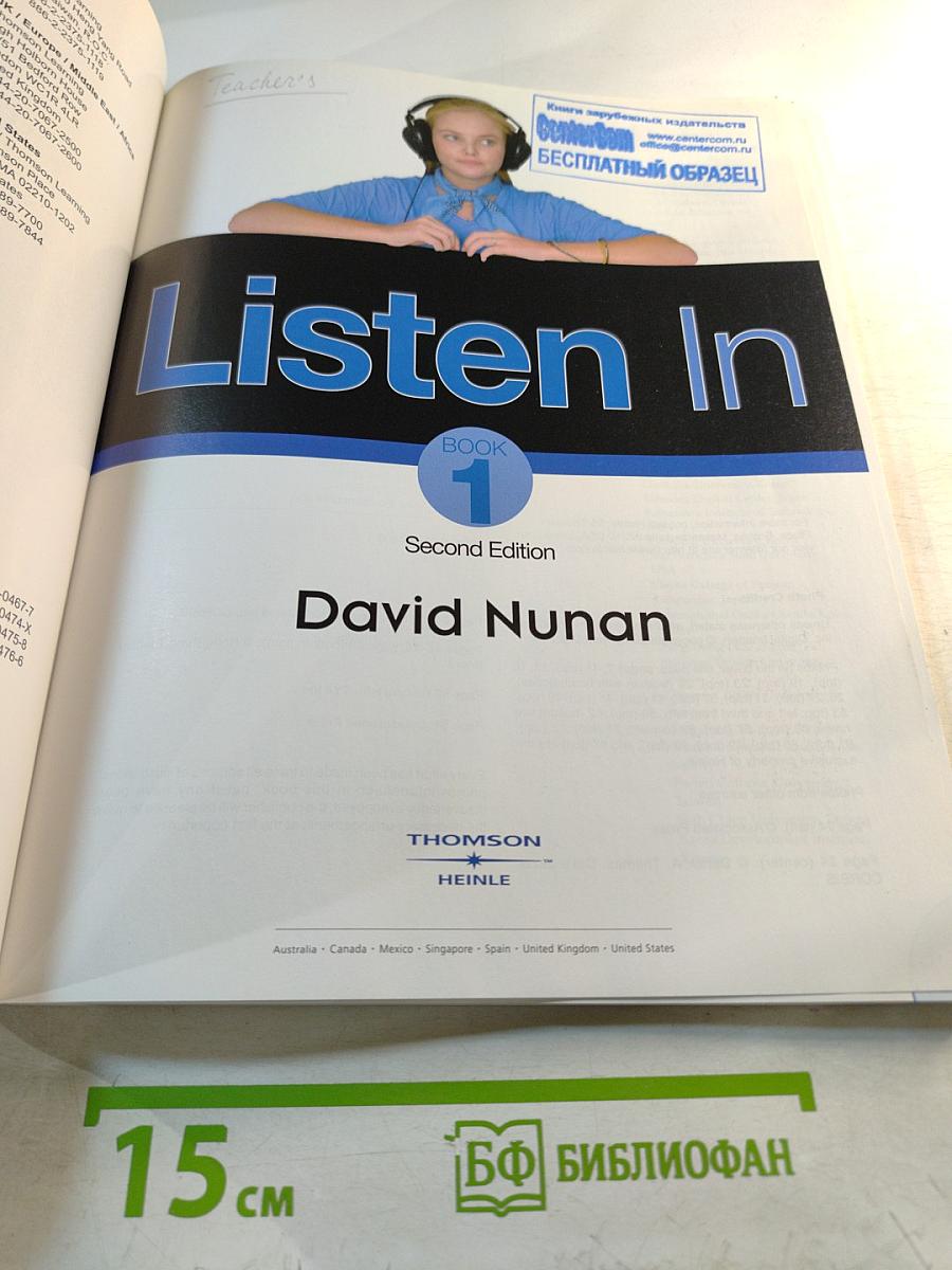Listen In Book 1, Second Edition