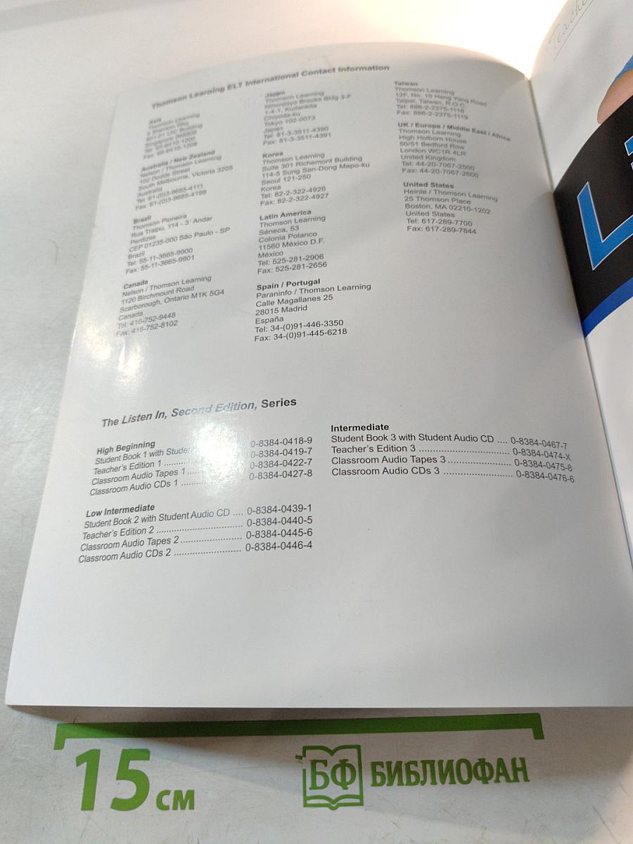 Listen In Book 1, Second Edition