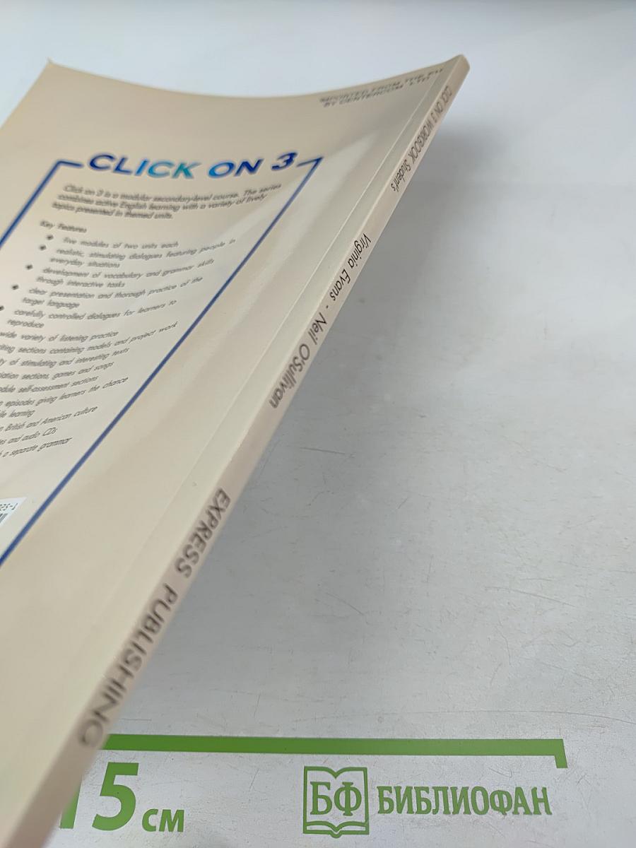 CLICK ON 3 Workbook Student's