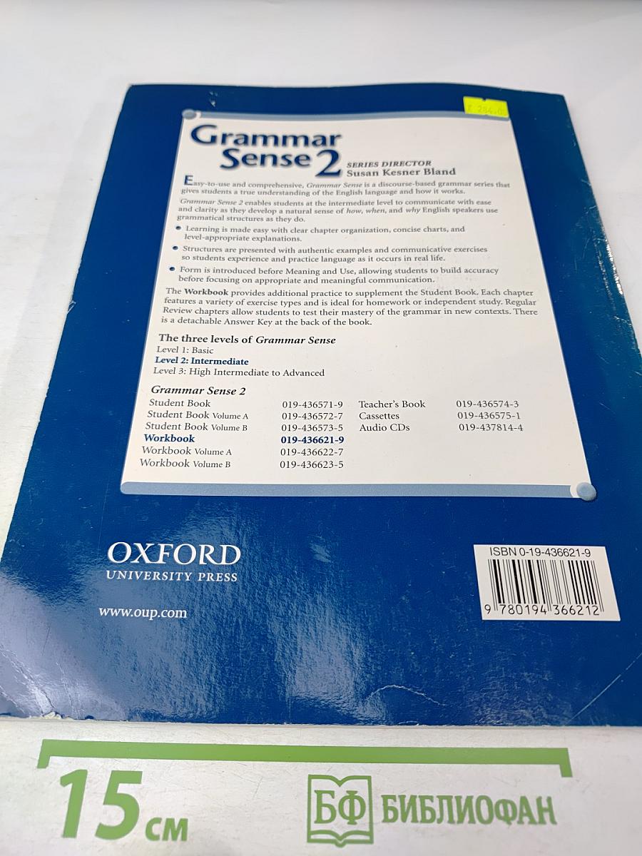 Grammar Sense Workbook 2