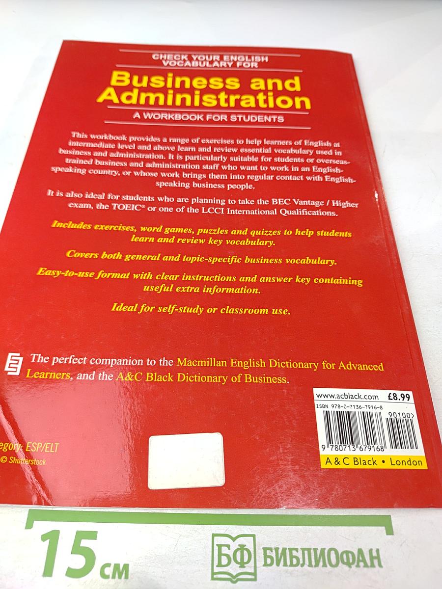 Check Your English Vocabulary for Business and Administration