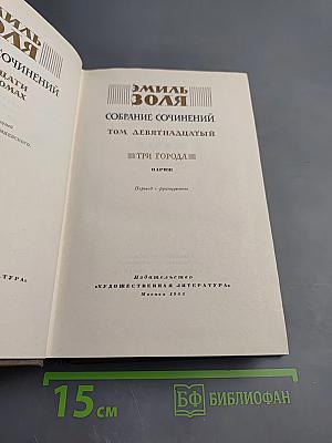 Собрание сочинений. Том 19. Три города: Париж