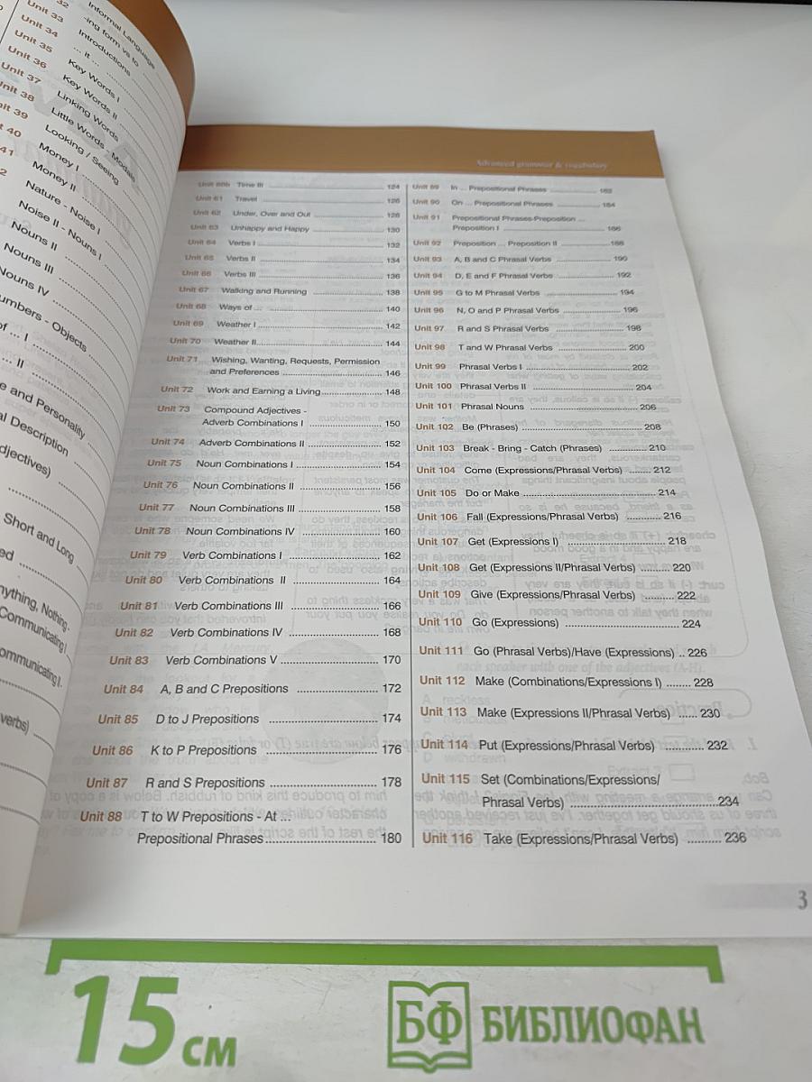 Advanced grammar & vocabulary Student's Book