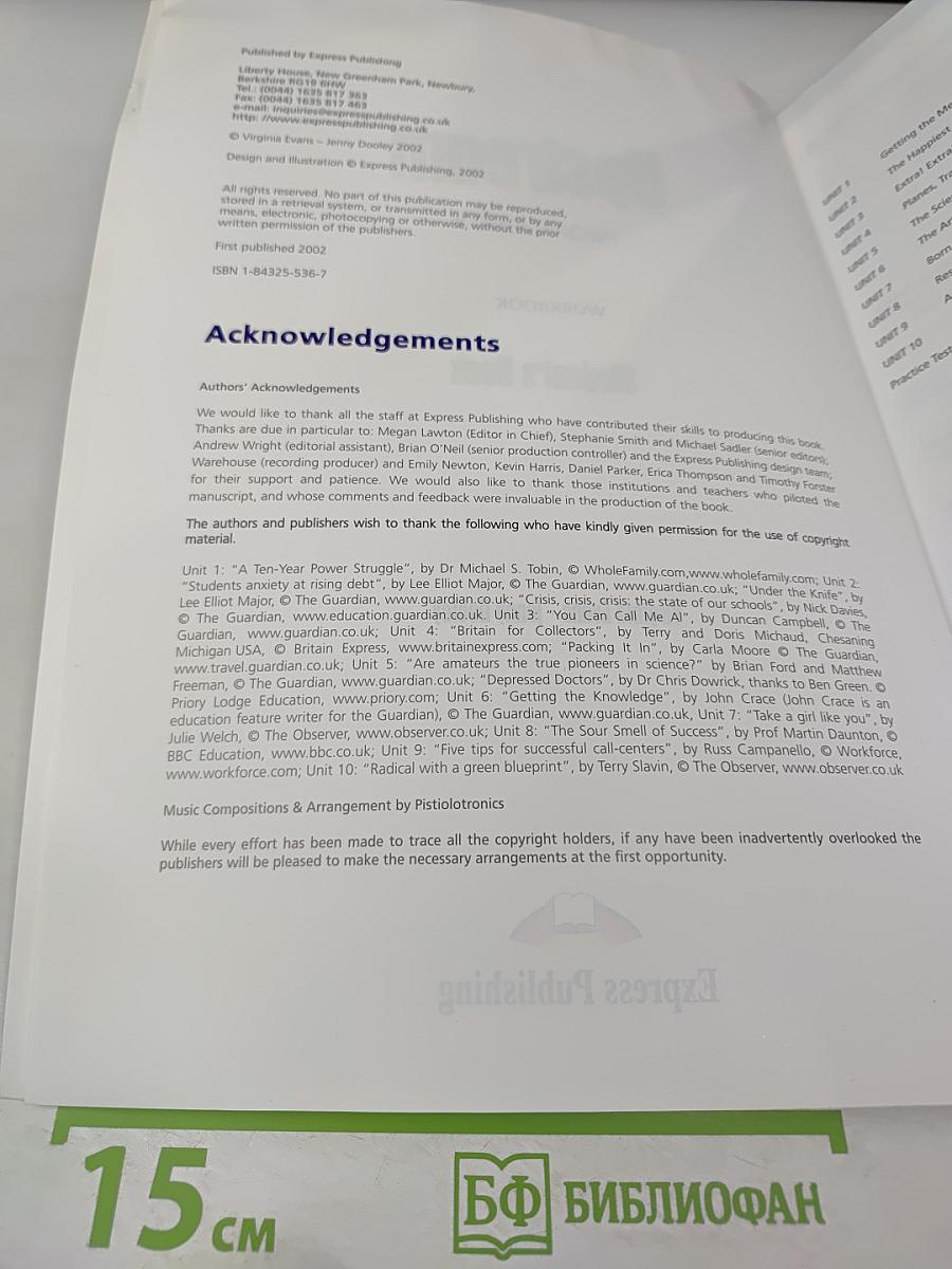 WORKBOOK Upstream Proficiency Student's Book