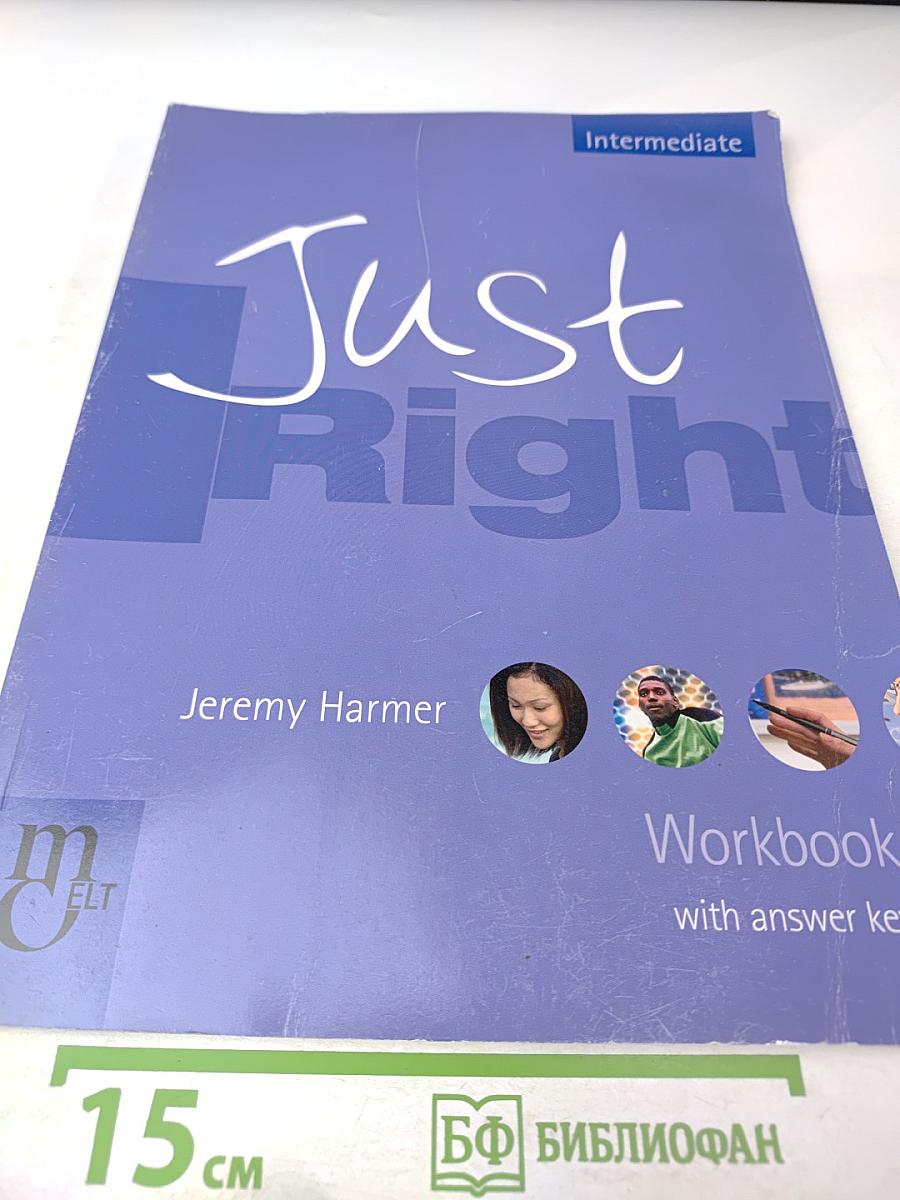 Just Right Intermediate Workbook with answer key