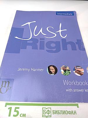 Just Right Intermediate Workbook with answer key