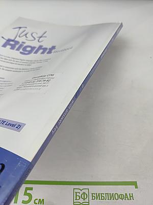Just Right Intermediate Workbook with answer key