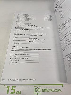 Work on your Vocabulary Elementary A1