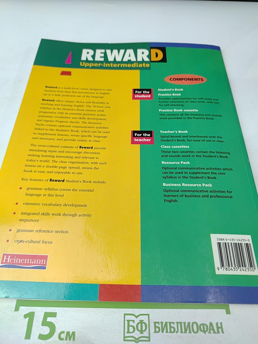 Reward Upper-Intermediate Student's Book