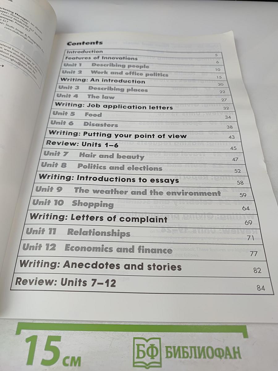 Innovations Advanced Teacher's Book: A Course in Natural English